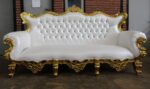 contemporary sofa with upholstery vinyl and fabric