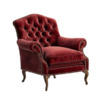 premium single sofa 1 seater chesterfield velvet accent chair