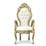 premium throne chair no. 1 royal gold luxury classic wedding armchair