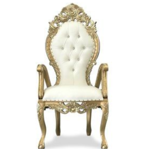 premium throne chair no. 1 royal gold luxury classic wedding armchair