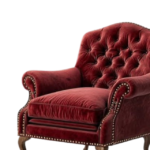 premium single sofa 1 seater chesterfield velvet accent chair
