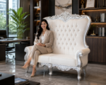 premium throne chairs with two seats – 2 seats set, wholesale