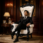 premium royal throne chair – 4 hand‑carved seats