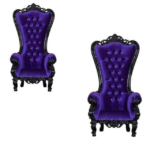 premium throne chair 5 star wooden design – event seating