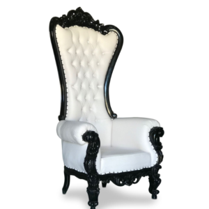 premium classic throne chair – 1 piece baroque high back