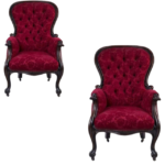 premium luxury victorian throne chair – 1 set included