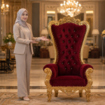 premium throne chair – luxury cushioned wholesale options