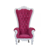 premium throne chair 1 seat – soft cushion luxury furniture