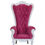premium throne chair 1 seat – soft cushion luxury furniture