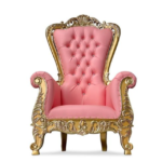 premium luxury throne chair – 1 high quality statement piece