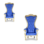 premium throne chair 1 piece luxury model from indonesia