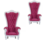 premium throne chair 1 seat – soft cushion luxury furniture