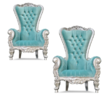 premium throne chair – soft cushion 1 piece luxury furniture