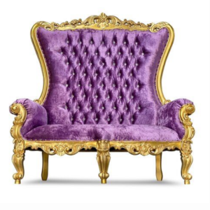 premium throne 2 seat 2 seater luxury furniture from indonesia