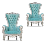 premium throne chair – soft cushion 1 piece luxury furniture