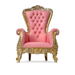 premium luxury throne chair – 1 high quality statement piece