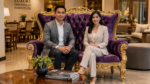premium throne 2 seat 2 seater luxury furniture from indonesia